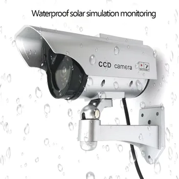 Solar Powered Simulation Fake Camera Dummy Waterproof Outdoor CCTV Security Surveillance Indoor Bullet With Flashing LED Light
Solar Powered Simulation Fake Camera Dummy Waterproof Outdoor CCTV Security Surveillance Indoor Bullet With Flashing LED Light