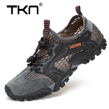 TKN Men Hiking Shoes Spring Summer Breathable Soft Mesh Outdoor Footwear Walking Climbing Shoes Man Trekking Sport Sneakers 9321
TKN Men Hiking Shoes Spring Summer Breathable Soft Mesh Outdoor Footwear Walking Climbing Shoes Man Trekking Sport Sneakers 9321