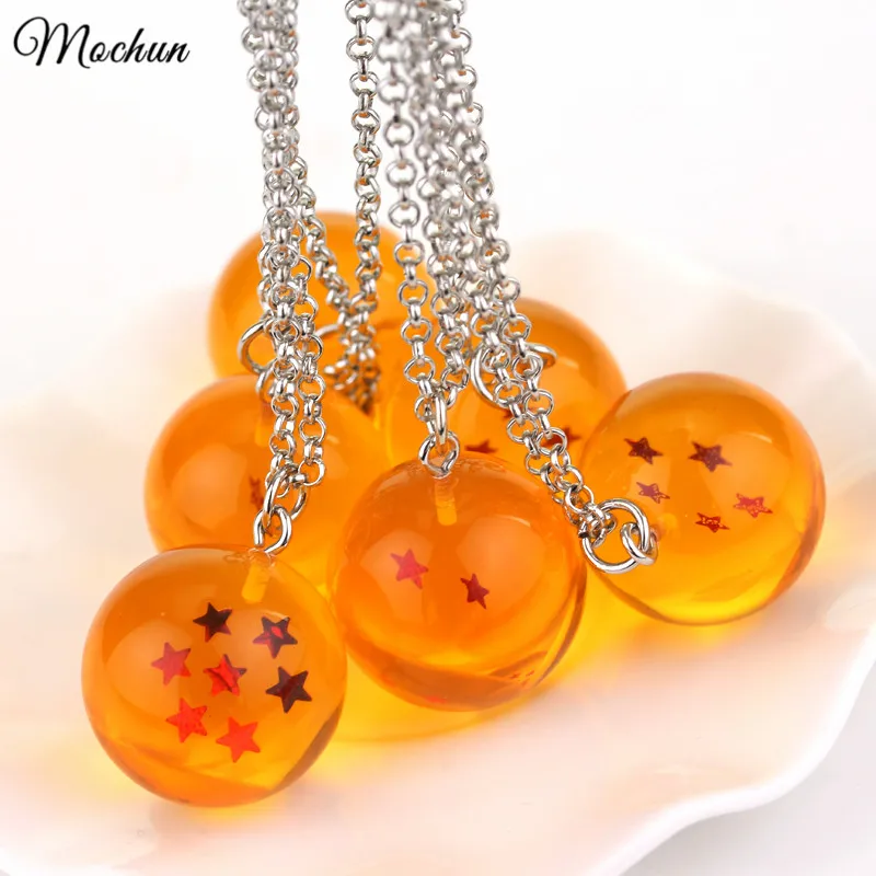 MQCHUN Anime Dragon Ball Z necklace orange pvc 1-7 stars Goku Dragonball Necklace plastic pendant Random Ball llavero chaveiro
MQCHUN Anime Dragon Ball Z necklace orange pvc 1-7 stars Goku Dragonball Necklace plastic pendant Random Ball llavero chaveiro