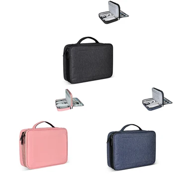 Cable Storage Bag Electronic Organizer Portable Case SD Cards Flash Drives Wires Earphones Double Layer Storage Box Travel Acces
Cable Storage Bag Electronic Organizer Portable Case SD Cards Flash Drives Wires Earphones Double Layer Storage Box Travel Acces