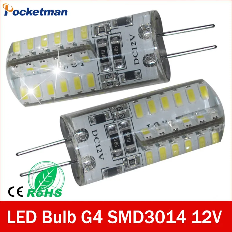 

1Pcs G4 LED Lamp DC 12 V / AC 220V 110V SMD 3014 1W 3W 5W 6W 7W Replace 30W/60W Halogen Lamp 360 Beam Angle LED Lampada Bulb