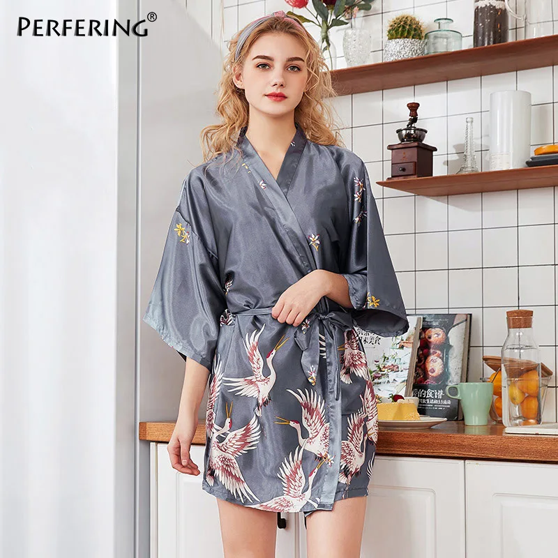 Perfering Fashion Sleepwear Robe Women Kimono Wedding Bride Bridesmaid Pajamas Nightgown Soft Nightdress Female Bathrobe Leisure
Perfering Fashion Sleepwear Robe Women Kimono Wedding Bride Bridesmaid Pajamas Nightgown Soft Nightdress Female Bathrobe Leisure