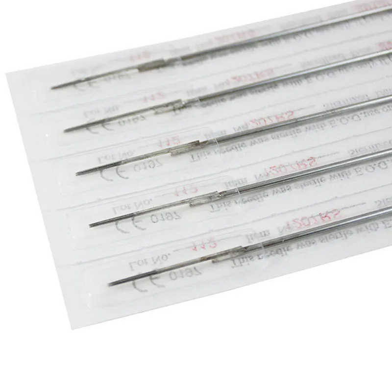 50 Pcs Disposable Tattoo Needles Stianless Steel Sterilized Microblading Needle for Tattoo Machine SSwell
50 Pcs Disposable Tattoo Needles Stianless Steel Sterilized Microblading Needle for Tattoo Machine SSwell