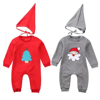 US STOCK infant Baby Boys Girls Christmas Romper Santa Claus Xmas tree print Jumpsuit hat Outfits Clothes long sleeve winter
US STOCK infant Baby Boys Girls Christmas Romper Santa Claus Xmas tree print Jumpsuit hat Outfits Clothes long sleeve winter