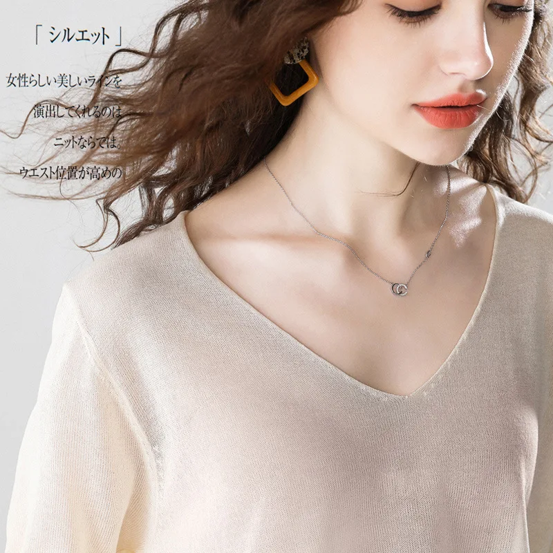 Korean Style Tshirt Women Summer Short Sleeve V-neck Rayon Tee Shirt Femme Casual T shirt Clothes Womens Knitted Tops 2019 Tee
Korean Style Tshirt Women Summer Short Sleeve V-neck Rayon Tee Shirt Femme Casual T shirt Clothes Womens Knitted Tops 2019 Tee