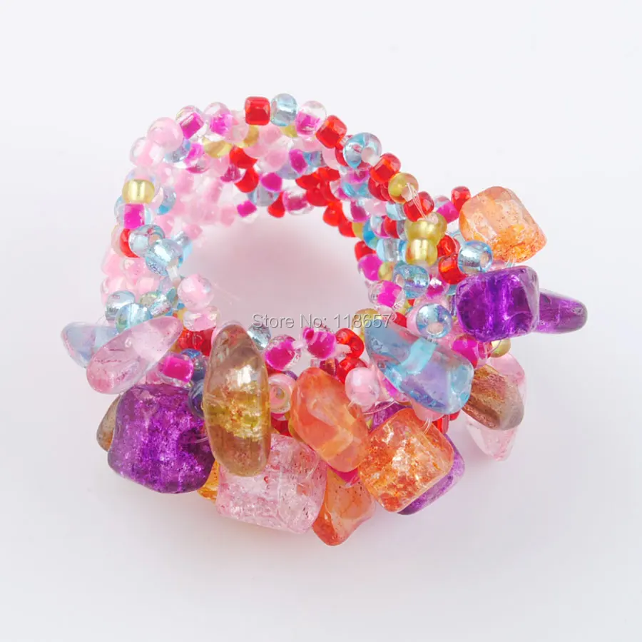 Free shipping Natural Multicolor Gem Stone Beads Stretch Finger Ring Jewelry US 6~10 IJ3023
Free shipping Natural Multicolor Gem Stone Beads Stretch Finger Ring Jewelry US 6~10 IJ3023