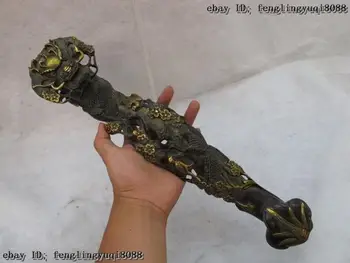 Classical Copper Bronze Gilt Palace Dragon Magpie Play plum flower Lucky Ru Yi
Classical Copper Bronze Gilt Palace Dragon Magpie Play plum flower Lucky Ru Yi