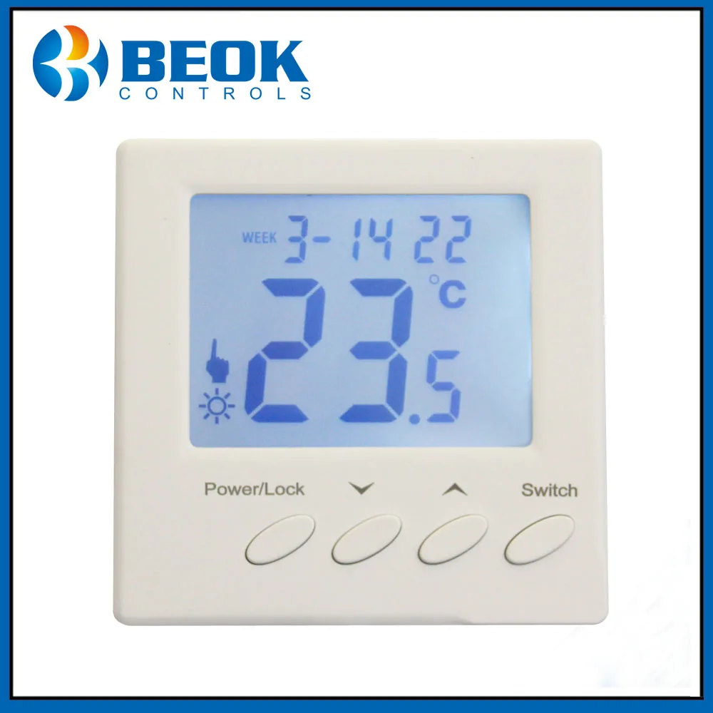 TSS Series New Weekly Programmable Thermoregulator Digital Floor Heating Room Thermostat 16A LCD Warm Floor Controller
TSS Series New Weekly Programmable Thermoregulator Digital Floor Heating Room Thermostat 16A LCD Warm Floor Controller