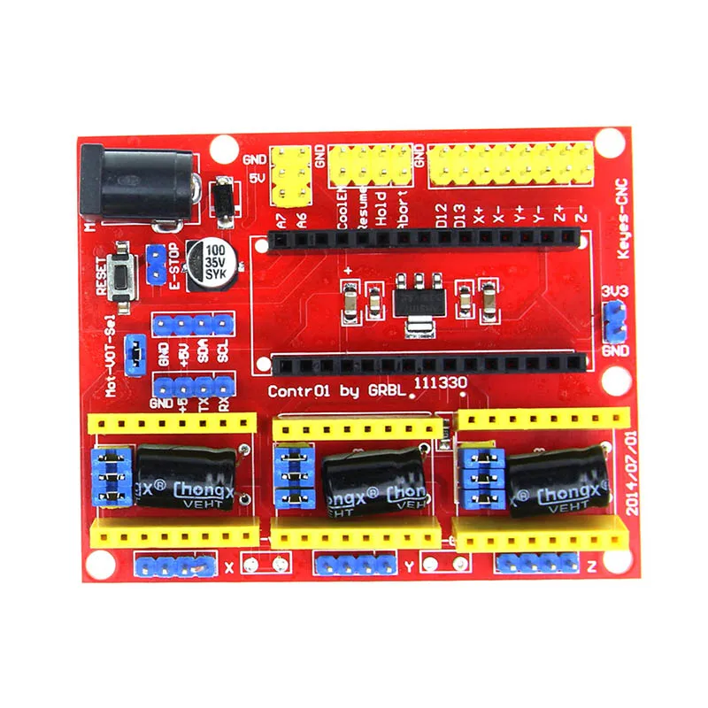 Engraving Machine Expension Board Kit CNC Shield V4 4988 3D Printer Accessories HSJ-19
Engraving Machine Expension Board Kit CNC Shield V4 4988 3D Printer Accessories HSJ-19