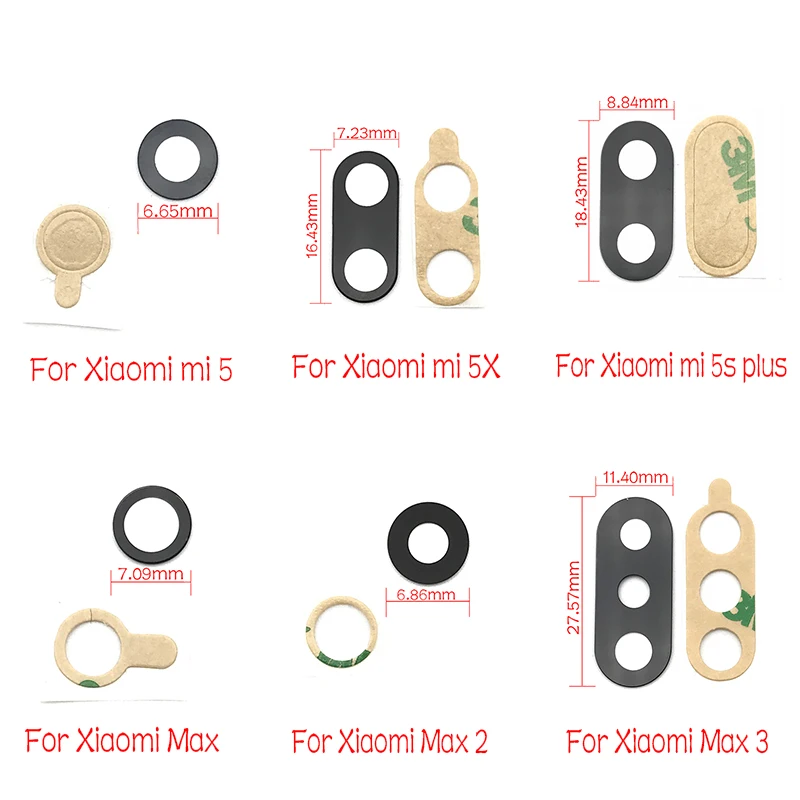 10pcs/lot For Xiaomi Mi Mix Max 2 3 2S 4 5 Play Note 3 Housing Back Rear Camera Glass Lens with Glue Replacement Parts
10pcs/lot For Xiaomi Mi Mix Max 2 3 2S 4 5 Play Note 3 Housing Back Rear Camera Glass Lens with Glue Replacement Parts