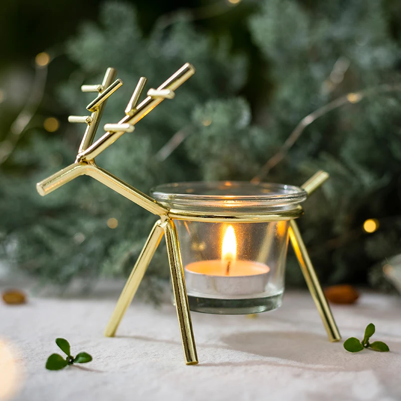 1 Pic Abstract Deer Shape with Glass Cup Wrought Iron Candle Holders Decorative Wedding Table Candle Holder for Home Decoration
1 Pic Abstract Deer Shape with Glass Cup Wrought Iron Candle Holders Decorative Wedding Table Candle Holder for Home Decoration