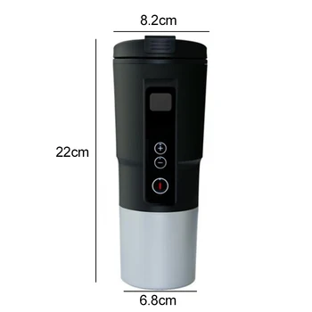 Carejoy,12V Stainless Steel Heated Drink Boiling Mug Coffee Tea Water Cup Electric Kettle
Carejoy,12V Stainless Steel Heated Drink Boiling Mug Coffee Tea Water Cup Electric Kettle