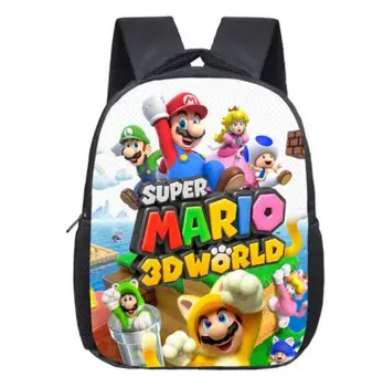 13 Inch Cartoon Super Mario Bros Kids Backpack Kindergarten School Bag Children Printing Backpack Girls Boys Mochila
13 Inch Cartoon Super Mario Bros Kids Backpack Kindergarten School Bag Children Printing Backpack Girls Boys Mochila