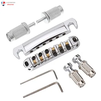Ostrich Roller Saddle Bridge ABR-1 Tune-o-matic Bridge Tailpiece Bridge For Electric Guitar Parts - Black Chrome
Ostrich Roller Saddle Bridge ABR-1 Tune-o-matic Bridge Tailpiece Bridge For Electric Guitar Parts - Black Chrome