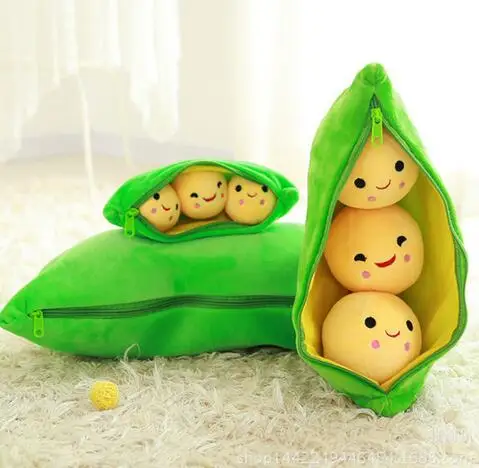 Cute Kids Baby Plush Toys Pea Stuffed Plant Doll Kawaii For Children Boys Girls gift High Quality Pea-shaped Pillow Toys 3 types
Cute Kids Baby Plush Toys Pea Stuffed Plant Doll Kawaii For Children Boys Girls gift High Quality Pea-shaped Pillow Toys 3 types
