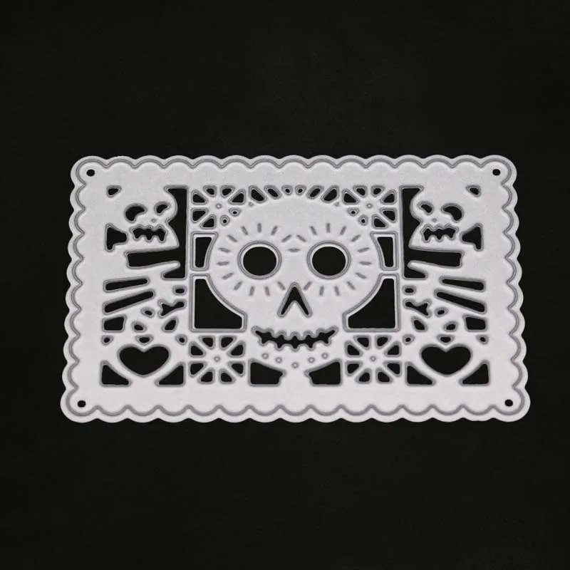 rectangle skull metal cutting dies for scrapbooking stencil craft embossing stanzschablone Halloween skull dies troquel decor
rectangle skull metal cutting dies for scrapbooking stencil craft embossing stanzschablone Halloween skull dies troquel decor