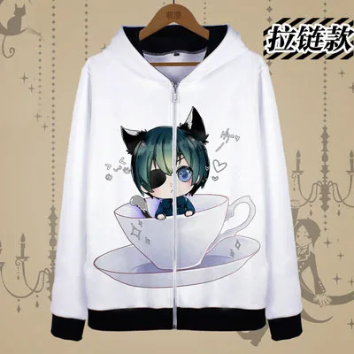 rxlzoon Animation Black Butler Kuroshitsuji cospaly costume men zipper coat
rxlzoon Animation Black Butler Kuroshitsuji cospaly costume men zipper coat