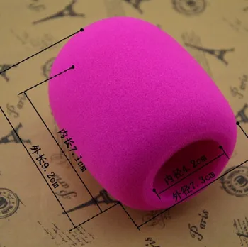 Large Diaphragm Microphone Foam Sponge Mic Foam Cover Windshield Welcome Customization Any Shape Logo Free Shipping 1pcs/Lot
Large Diaphragm Microphone Foam Sponge Mic Foam Cover Windshield Welcome Customization Any Shape Logo Free Shipping 1pcs/Lot