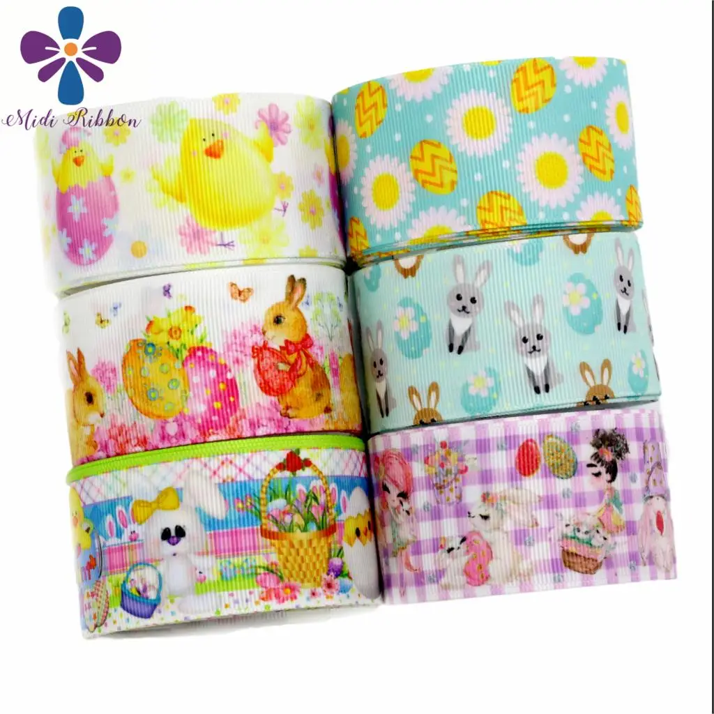 16mm-75mm Cartoon Series Easter Egg Cute Ribbit Printed Grosgrain/Elastic Ribbon Flower Geometric Pattern 50yards/roll
16mm-75mm Cartoon Series Easter Egg Cute Ribbit Printed Grosgrain/Elastic Ribbon Flower Geometric Pattern 50yards/roll
