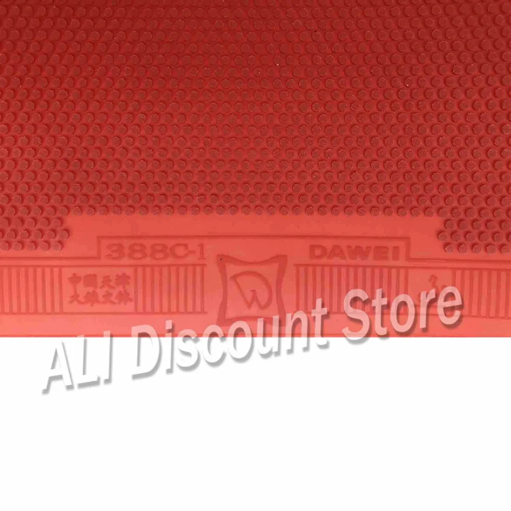 Dawei 388C-1 Good for Forehand-Attack Medium Pips-Out Table Tennis PingPong Rubber With Sponge
Dawei 388C-1 Good for Forehand-Attack Medium Pips-Out Table Tennis PingPong Rubber With Sponge