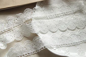 Exquisite Venise Lace Trim High quality diy manual accessories lace fabric 3.5cm Width
Exquisite Venise Lace Trim High quality diy manual accessories lace fabric 3.5cm Width