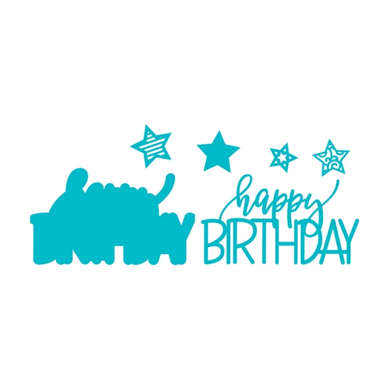 Happy Birthday Letters Metal Cutting Dies Stencil for Scrapbook Photo Album Embossing Card Making Decorative Crafts Template
Happy Birthday Letters Metal Cutting Dies Stencil for Scrapbook Photo Album Embossing Card Making Decorative Crafts Template