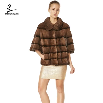FURSARCAR 2019 Luxury Women's Three Quarter Sleeve Winter Real Min Fur Coats For Lady Turn Dow Collar Genuine Natural Fur Jacket
FURSARCAR 2019 Luxury Women's Three Quarter Sleeve Winter Real Min Fur Coats For Lady Turn Dow Collar Genuine Natural Fur Jacket