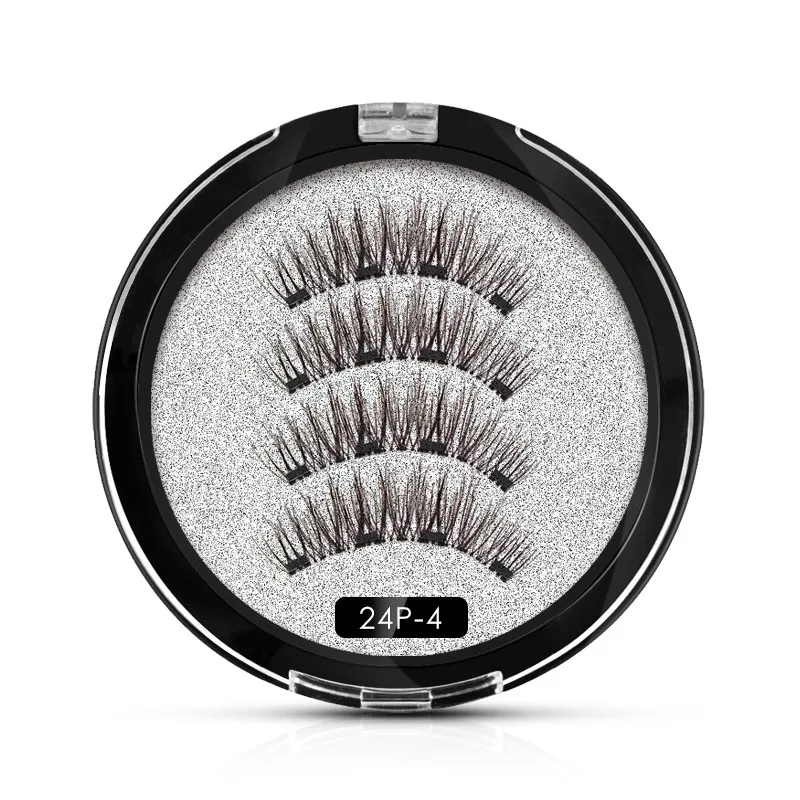 Magnetic Eyelashes with 4 Magnets Handmade 3D Magnetic Lashes Natural False Eyelash Magnet Lash with Gift Box KSO9-4
Magnetic Eyelashes with 4 Magnets Handmade 3D Magnetic Lashes Natural False Eyelash Magnet Lash with Gift Box KSO9-4