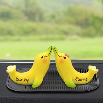 Car Ornaments Cute Resin Dolphin Banana Figurines Dashboard Decoration Toys Lovely Banana Man Dolls Home Decor Accessories Gifts
Car Ornaments Cute Resin Dolphin Banana Figurines Dashboard Decoration Toys Lovely Banana Man Dolls Home Decor Accessories Gifts