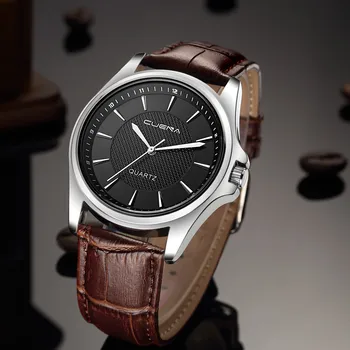 Fashion Men's Leather Military Casual Analog Quartz Wrist Watch Business Watches formal Business Leisure Party decoration Gift f
Fashion Men's Leather Military Casual Analog Quartz Wrist Watch Business Watches formal Business Leisure Party decoration Gift f
