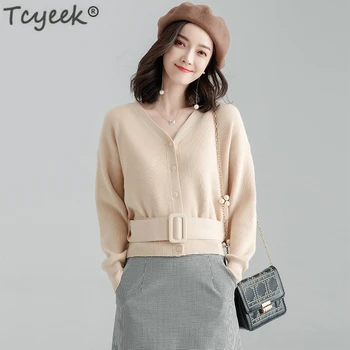 Tcyeek Long Cardigan Female 2020 Autumn Winter Women Long Sleeve Cardigan Sweater Knitted Loose Cardigans Women Jacket LWL1194
Tcyeek Long Cardigan Female 2020 Autumn Winter Women Long Sleeve Cardigan Sweater Knitted Loose Cardigans Women Jacket LWL1194