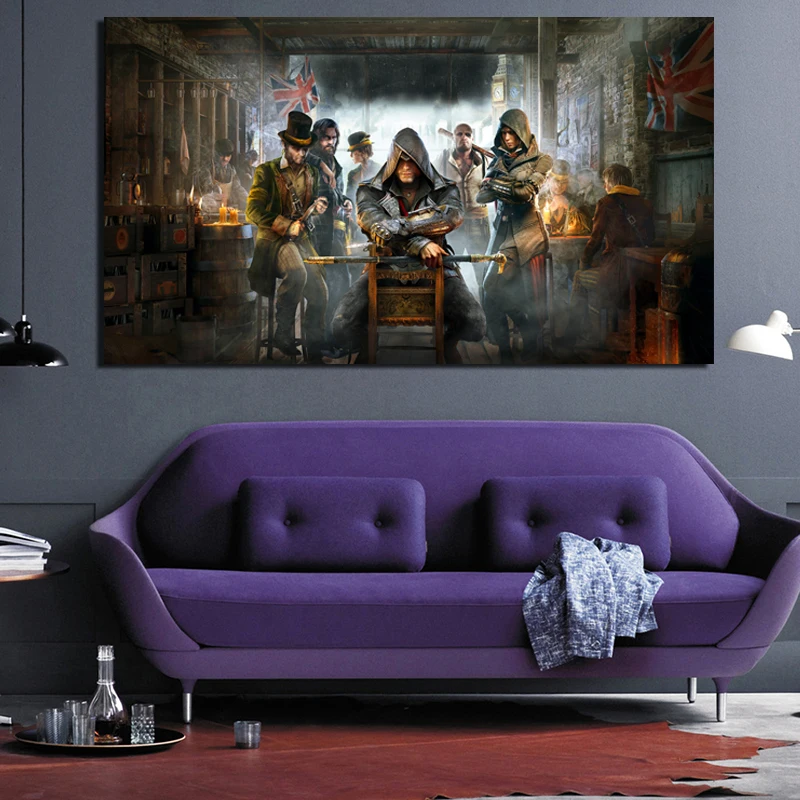 

Assassins Creed Syndicate Wall Art Canvas Painting Posters Print Modern Painting Wall Picture For Living Room Home Decor Artwork