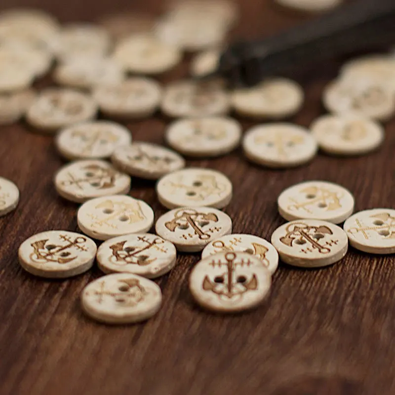 12mm anchor coconut shell buckle wooden buttons two holes buckle children buckle handmade DIY
12mm anchor coconut shell buckle wooden buttons two holes buckle children buckle handmade DIY