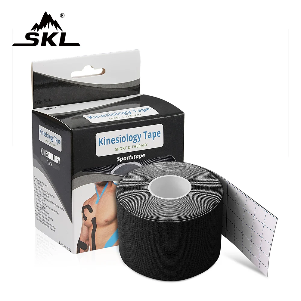 SKL Kinesiology Uncut Muscle Tape for Sports Strapping 5m x 5cm Roll Therapeutic Taping For Shoulder Elbow Knee Muscle Joint
SKL Kinesiology Uncut Muscle Tape for Sports Strapping 5m x 5cm Roll Therapeutic Taping For Shoulder Elbow Knee Muscle Joint