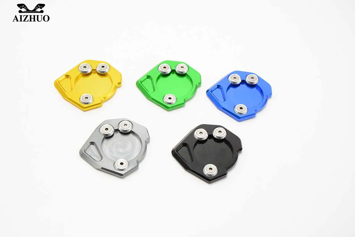 For KTM DUKE 200 390 2013 2014 2015 CNC Motorbike parts Motorcycle CNC Kickstand Side Stand Enlarge kickstand pad