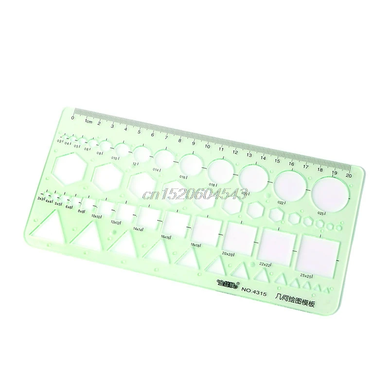 Plastic Circles Square Geometric Template Ruler Stencil Measure Tool Students New R08 Whosale&DropShip
Plastic Circles Square Geometric Template Ruler Stencil Measure Tool Students New R08 Whosale&DropShip