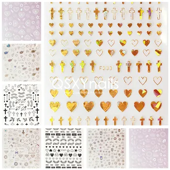 WHOLESALE 100pcs 3D Nail Art Sticker Adhesive Sticker Heart Diamond Design Pattern Laser Decals for Nail Art Decoration Manicure
WHOLESALE 100pcs 3D Nail Art Sticker Adhesive Sticker Heart Diamond Design Pattern Laser Decals for Nail Art Decoration Manicure