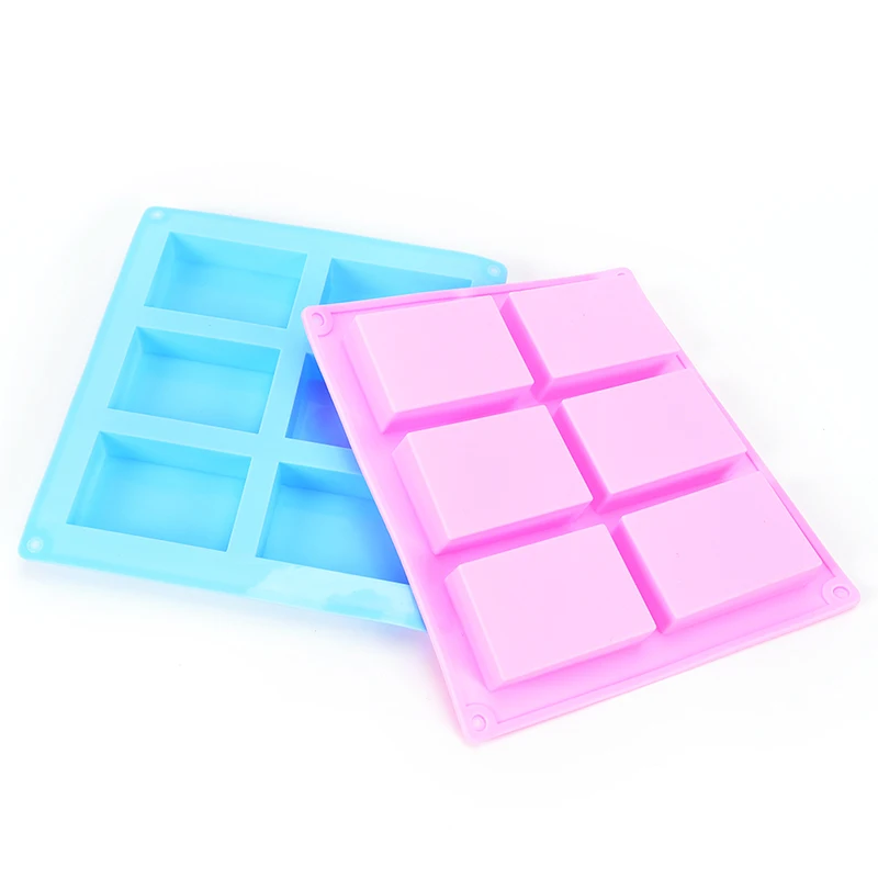 Useful 6-Cavity Plain Cake Decorating Tools Ice Chocolate Mould Tray for Homemade Making Rectangle Soap Silicone Mold Fondant
Useful 6-Cavity Plain Cake Decorating Tools Ice Chocolate Mould Tray for Homemade Making Rectangle Soap Silicone Mold Fondant