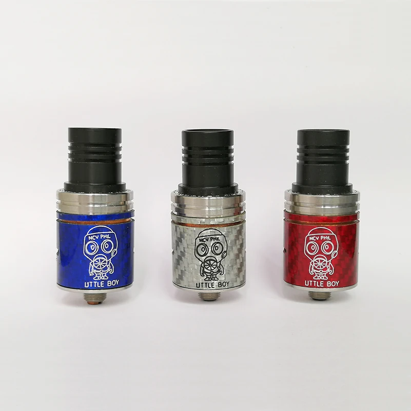 Little Boy 22mm RDA RBA Atomizer Vape Tank Vaporizer Rebuilding Dripping RDA Atomizer Vape 510 Thread
Little Boy 22mm RDA RBA Atomizer Vape Tank Vaporizer Rebuilding Dripping RDA Atomizer Vape 510 Thread