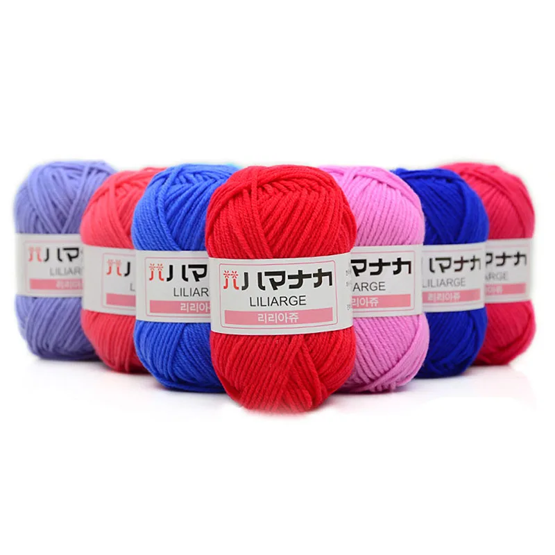 25g 36 color Winter DIY Soft Milk Cotton Yarn Baby Wool Yarn for Knitting Hand Knitted Sweater Scarf Doll Crochet Yarn 4 shares
25g 36 color Winter DIY Soft Milk Cotton Yarn Baby Wool Yarn for Knitting Hand Knitted Sweater Scarf Doll Crochet Yarn 4 shares