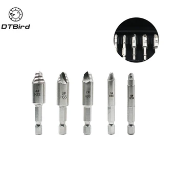 5Pcs Damaged Screw Remover 1/4"Hex Shank Hss Broken Breakage Head Stripped Screw Bolt Remover Extractor
5Pcs Damaged Screw Remover 1/4"Hex Shank Hss Broken Breakage Head Stripped Screw Bolt Remover Extractor