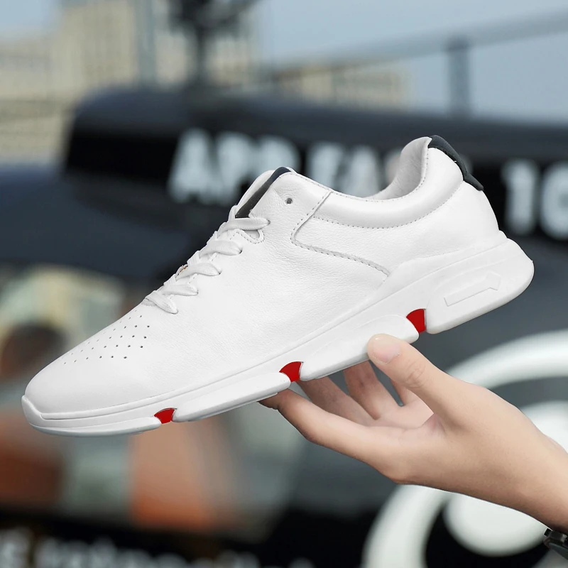 Spring Autumn Quality Genuine Leather Casual Sneakers Men Shoes Male Walking Brand Comfortable Non Slip Footwear 2019 New
Spring Autumn Quality Genuine Leather Casual Sneakers Men Shoes Male Walking Brand Comfortable Non Slip Footwear 2019 New