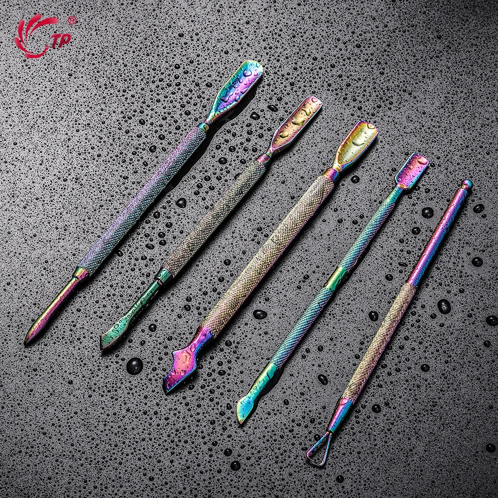 TP Cuticle Spoon Scraper Stainless Steel Nipper Dead Skin Cleaner Nail Manicure Pusher Pedicure Dual-end Accessories Pen UV gel
TP Cuticle Spoon Scraper Stainless Steel Nipper Dead Skin Cleaner Nail Manicure Pusher Pedicure Dual-end Accessories Pen UV gel