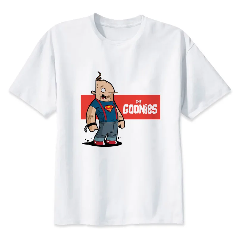 the goonies T-shirt men summer t-shirt boy print tshirt anime t shirt brand clothing white color tops tees MMR490
the goonies T-shirt men summer t-shirt boy print tshirt anime t shirt brand clothing white color tops tees MMR490