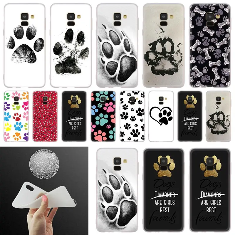 Dogs best friends Dog paw Soft Cover Phone Case For Samsung Galaxy A50 A10 A20 A30 A40 A60 A70 A6 A8 Plus A7 A9 2018 A3 A5 2017
Dogs best friends Dog paw Soft Cover Phone Case For Samsung Galaxy A50 A10 A20 A30 A40 A60 A70 A6 A8 Plus A7 A9 2018 A3 A5 2017