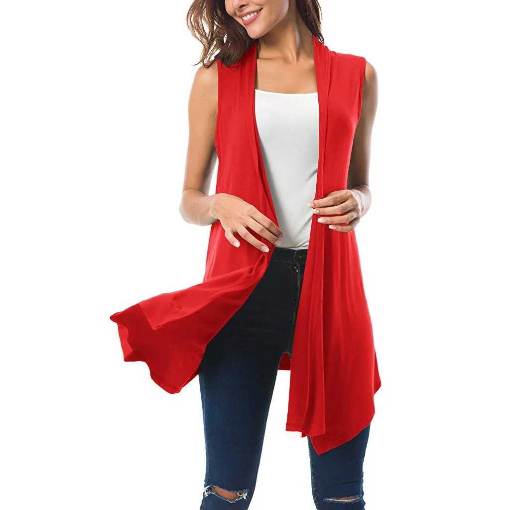 Plus Size Blouse Women 2019 Sleeveless Draped Open Front Kimono Cardigan Women Clothes 2019 Ladies Tops Chemise femme
Plus Size Blouse Women 2019 Sleeveless Draped Open Front Kimono Cardigan Women Clothes 2019 Ladies Tops Chemise femme