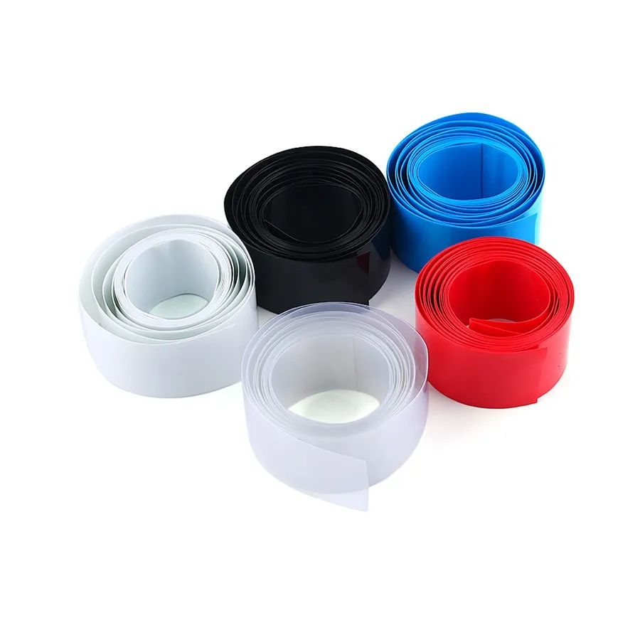 PVC Heat Shrink Tubing Wrap 29.5MM 18.5MM 2m Length Battery Heat Shrink Tubing Precut 5 colors Film Tape Flat Round 18650 18500
PVC Heat Shrink Tubing Wrap 29.5MM 18.5MM 2m Length Battery Heat Shrink Tubing Precut 5 colors Film Tape Flat Round 18650 18500