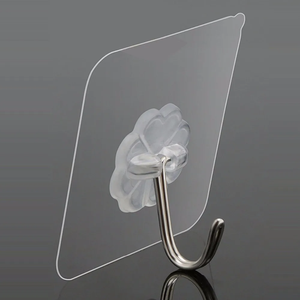 4Pcs Bearing 5KGS Adhesive Strong Wall Hook Lucky Clover Transparent Kitchen Hooks Waterproof Bathroom Accessories Set
4Pcs Bearing 5KGS Adhesive Strong Wall Hook Lucky Clover Transparent Kitchen Hooks Waterproof Bathroom Accessories Set