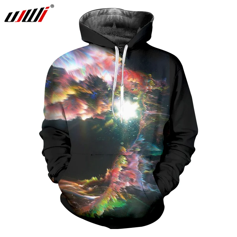 UJWI Men Hoodies Black 3d Print Color Space Sweatshirt Hoody Homme Hip Hop Outfits Hooded Pullovers Fit Slim Fitness Tracksuits
UJWI Men Hoodies Black 3d Print Color Space Sweatshirt Hoody Homme Hip Hop Outfits Hooded Pullovers Fit Slim Fitness Tracksuits
