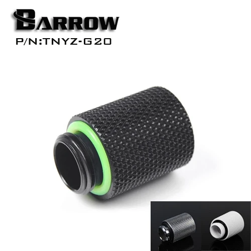 Barrow TNYZ-G20, 20mm Male To Female Extender Fittings, G1/4 Male To Female Water Cooling Fittings
Barrow TNYZ-G20, 20mm Male To Female Extender Fittings, G1/4 Male To Female Water Cooling Fittings